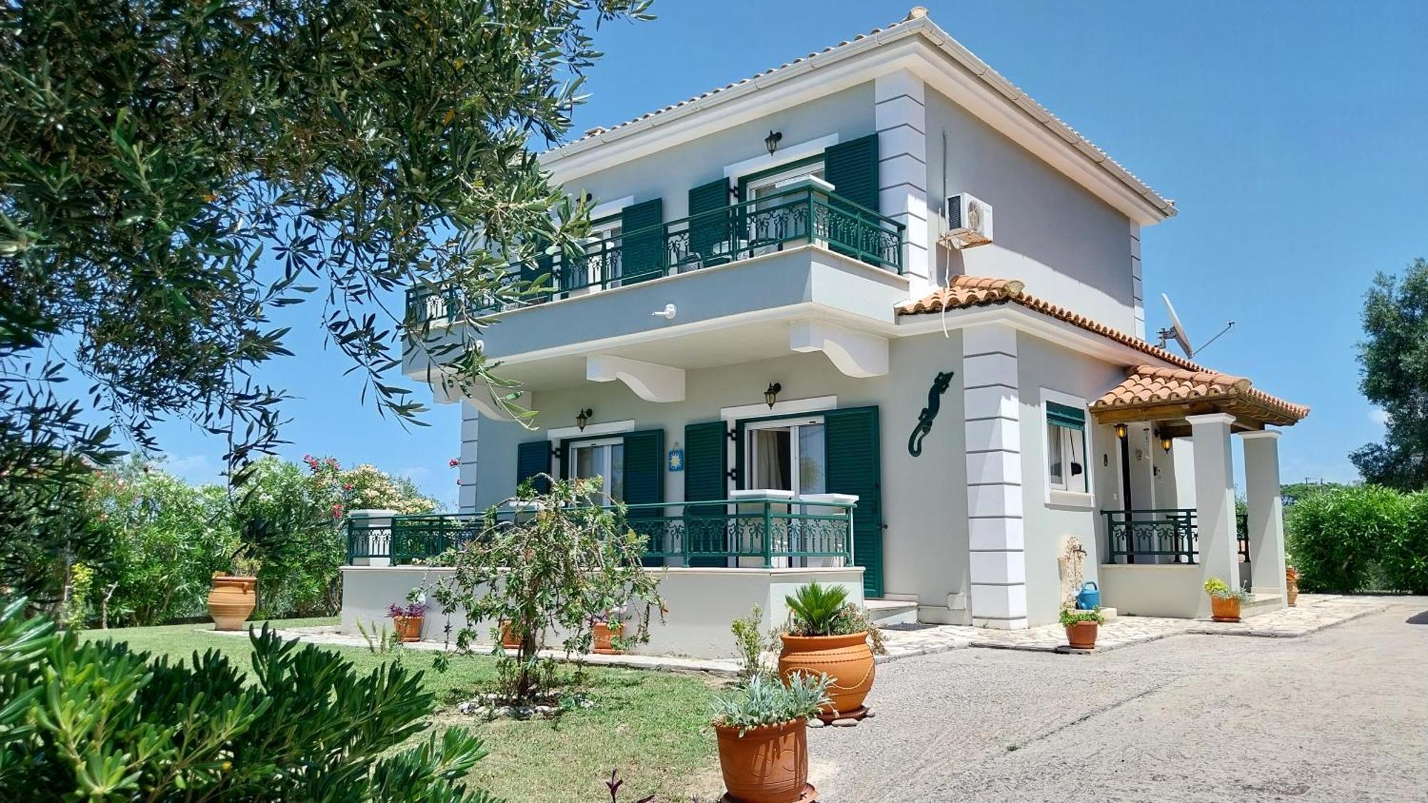 Villa Gecko, Arillas Kavvadades Экстерьер фото